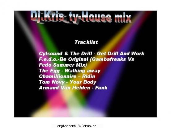 Dj.Kris_ty-House mix - Dj.Kris_ty-House mix - Dj.Kris_ty mixed